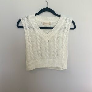 Altered state new with tags crop sweater vest